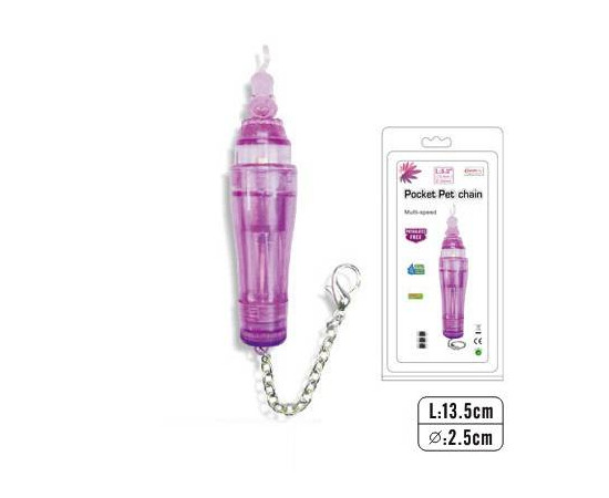 Pocket Cat Chain Mini Vibrator reviews and discounts sex shop