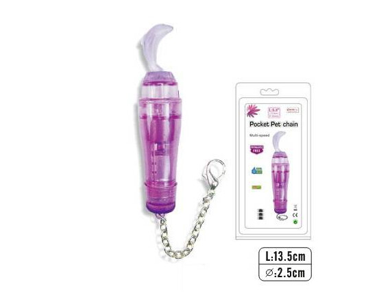 Pocket Dolphin Chain mini vibrator reviews and discounts sex shop